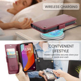 CaseMe iPhone 16 Pro Max Etui 023 Series Rød