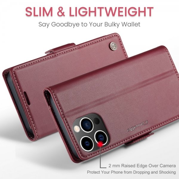 CaseMe iPhone 16 Pro Max Etui 023 Series Rød