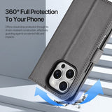 Dux Ducis iPhone 16 Pro Max Etui 2-in-1 Lawa Series MagSafe Grå