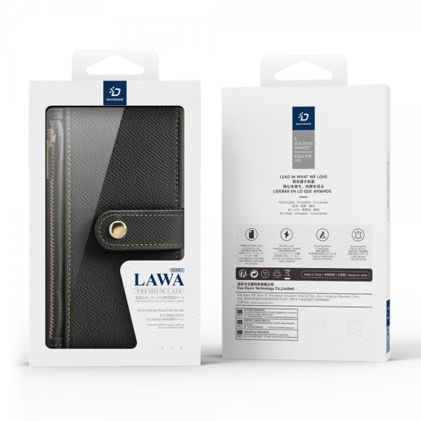 Dux Ducis iPhone 16 Pro Max Etui 2-in-1 Lawa Series MagSafe Svart