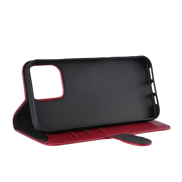 Gear iPhone 16 Pro Max Etui 3 Kortlomme  Rød