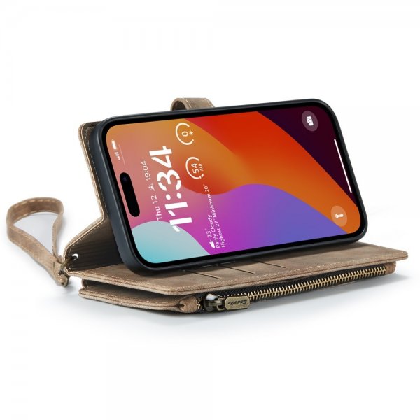 CaseMe iPhone 16 Pro Max Etui C30 Series Brun