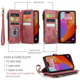 CaseMe iPhone 16 Pro Max Etui C30 Series Rød