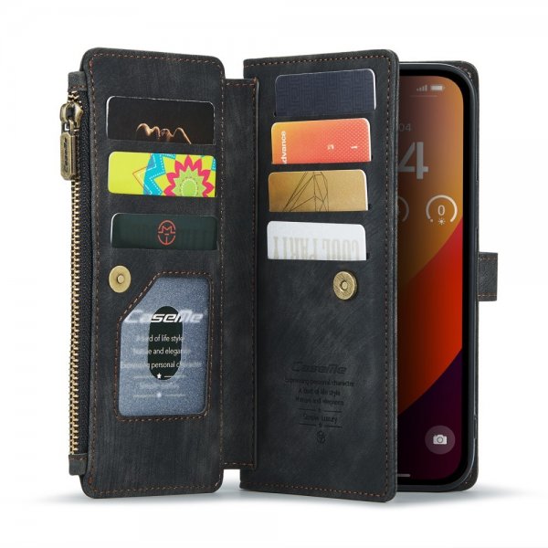 CaseMe iPhone 16 Pro Max Etui C30 Series Svart