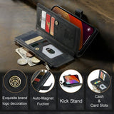CaseMe iPhone 16 Pro Max Etui C30 Series Svart