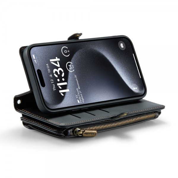 CaseMe iPhone 16 Pro Max Etui C36 Series Svart