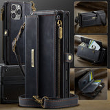 CaseMe iPhone 16 Pro Max Etui C39 Series Svart
