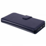 Nordic Covers iPhone 16 Pro Max Etui Essential Leather Heron Blue