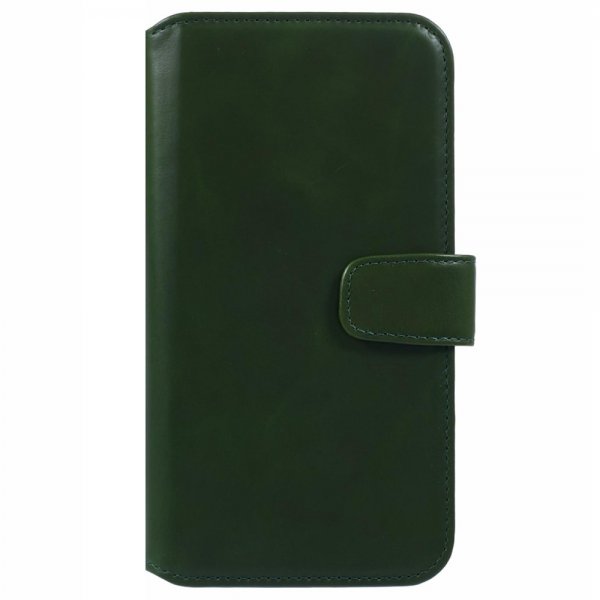 Nordic Covers iPhone 16 Pro Max Etui Essential Leather Juniper Green