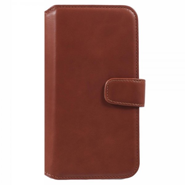 Nordic Covers iPhone 16 Pro Max Etui Essential Leather Maple Brown