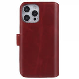 Nordic Covers iPhone 16 Pro Max Etui Essential Leather Poppy Red