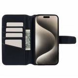 Nordic Covers iPhone 16 Pro Max Etui Essential Leather Raven Black