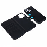 Nordic Covers iPhone 16 Pro Max Etui MagLeather Raven Black