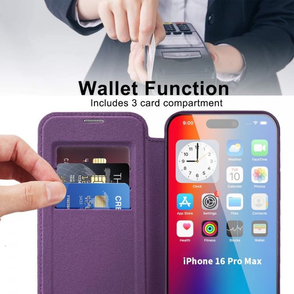 iPhone 16 Pro Max Etui MagSafe Lilla