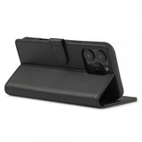 Lc.Imeeke iPhone 16 Pro Max Etui med Kortlomme stativfunksjon Svart