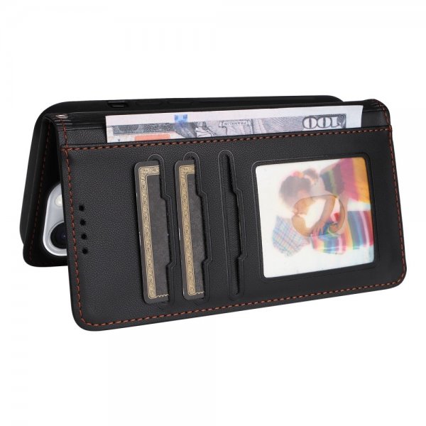 Betopnice iPhone 16 Pro Max Etui Avtagbart Deksel 005 Svart