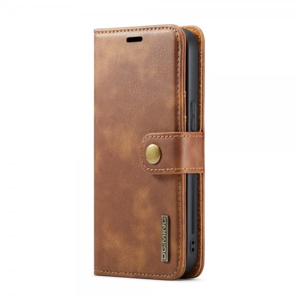 Dg.Ming iPhone 16 Pro Max Etui Avtagbart Deksel Brun