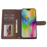 Lc.Imeeke iPhone 16 Pro Max Etui Avtagbart Deksel L2 Series MagSafe Brun