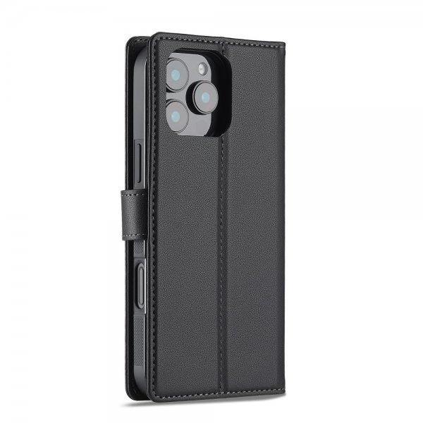 Lc.Imeeke iPhone 16 Pro Max Etui Avtagbart Deksel L2 Series MagSafe Svart