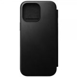 Nomad iPhone 16 Pro Max Etui Modern Leather Folio Svart