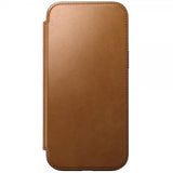 Nomad iPhone 16 Pro Max Etui Modern Leather Folio English Tan