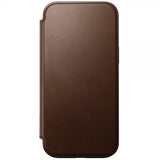 Nomad iPhone 16 Pro Max Etui Modern Leather Folio Brun