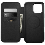 Nomad iPhone 16 Pro Max Etui Modern Leather Folio Brun