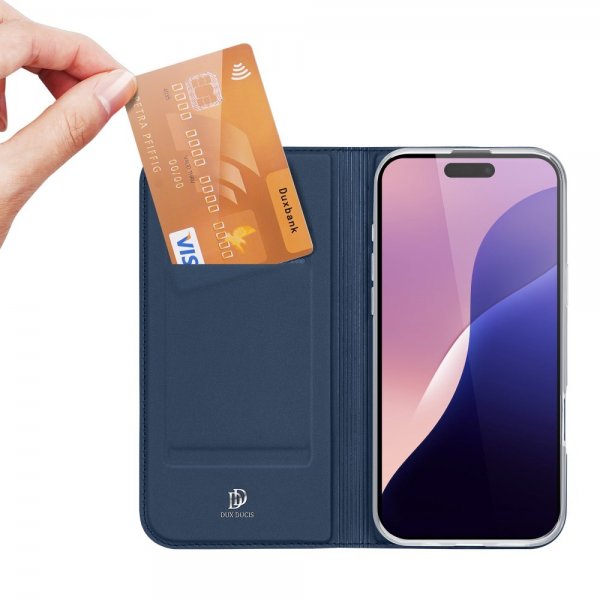Dux Ducis iPhone 16 Pro Max Etui Skin Pro Series Blå