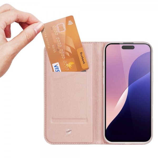 Dux Ducis iPhone 16 Pro Max Etui Skin Pro Series Rosa