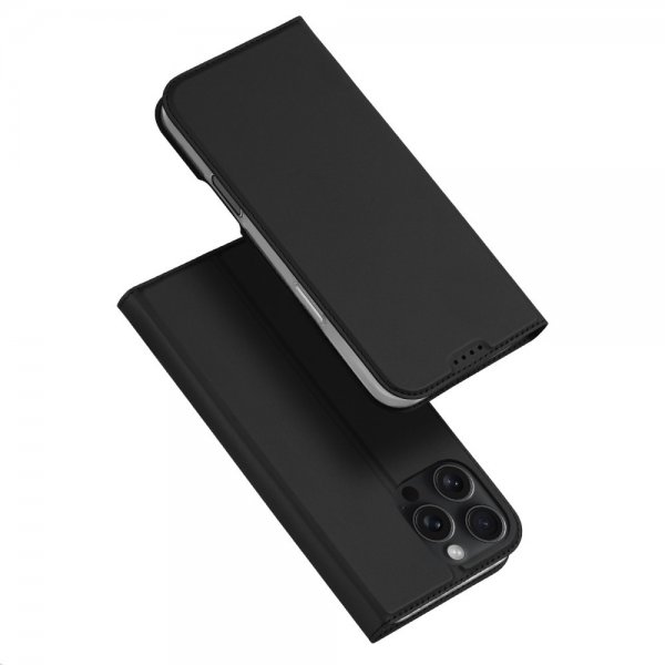 Dux Ducis iPhone 16 Pro Max Etui Skin Pro Series Svart