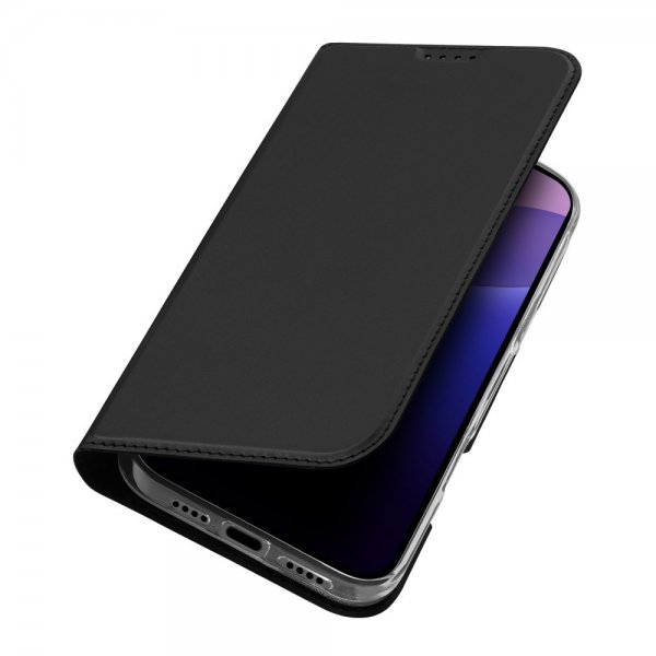 Dux Ducis iPhone 16 Pro Max Etui Skin Pro Series Svart