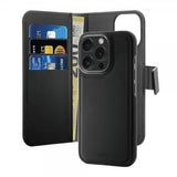 Puro iPhone 16 Pro Max Etui Wallet Detachable 2 in 1 Svart