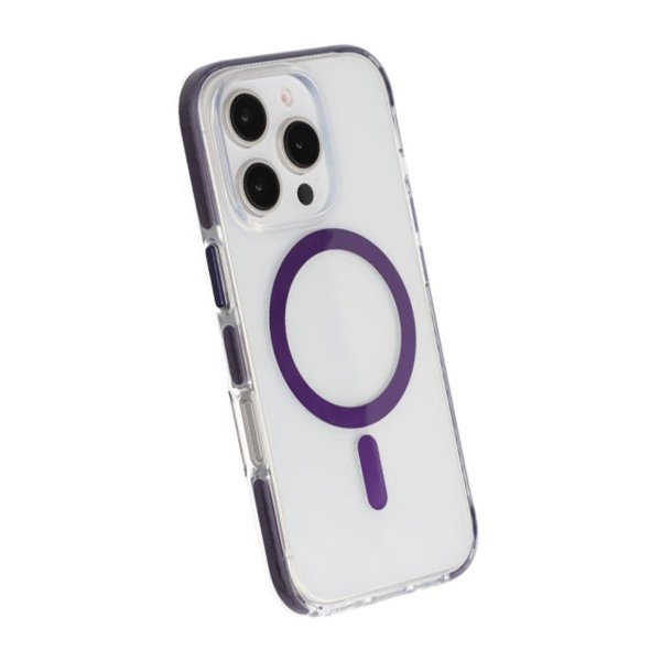 iPhone 16 Pro Max Deksel Støtsikker MagSafe Lilla