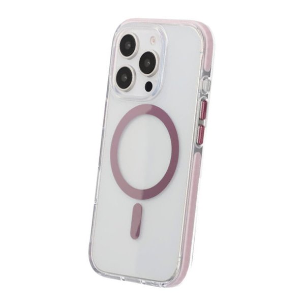 iPhone 16 Pro Max Deksel Støtsikker MagSafe Rosa
