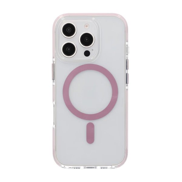 iPhone 16 Pro Max Deksel Støtsikker MagSafe Rosa