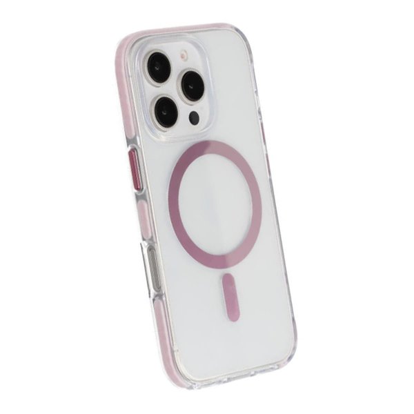 iPhone 16 Pro Max Deksel Støtsikker MagSafe Rosa