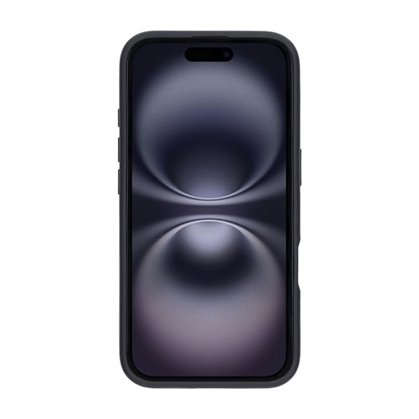 iPhone 16 Pro Max Deksel Roterbart Stativ Svart