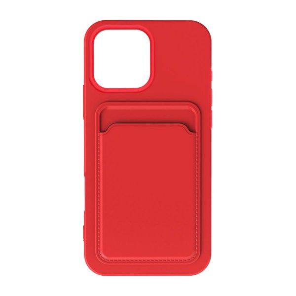 iPhone 16 Pro Max Deksel Kortholder Rød