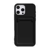 iPhone 16 Pro Max Deksel Kortholder Svart