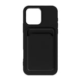 iPhone 16 Pro Max Deksel Kortholder Svart