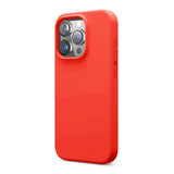 Rvelon iPhone 16 Pro Max Deksel Silikon Rød