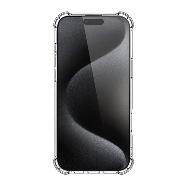 iPhone 16 Pro Max Deksel Støtsikker Transparent