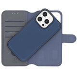 Rvelon iPhone 16 Pro Max Etui Detachable Wallet Case Blå