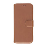 Rvelon iPhone 16 Pro Max Etui Detachable Wallet Case Brun