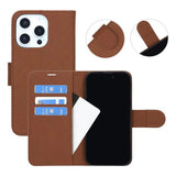iPhone 16 Pro Max Etui med Stativ Brun
