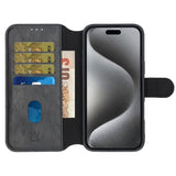 Rvelon iPhone 16 Pro Max Etui 4 Kortlomme MagSafe Svart