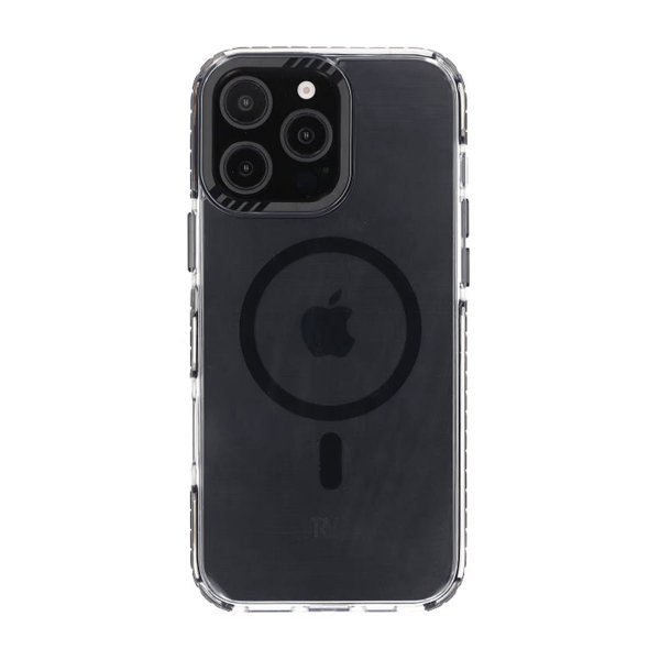 Rvelon iPhone 16 Pro Max Deksel TPU MagSafe Svart
