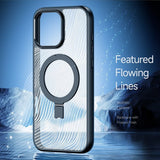 Dux Ducis iPhone 16 Pro Max Deksel Aimo Series MagSafe Kickstand Svart