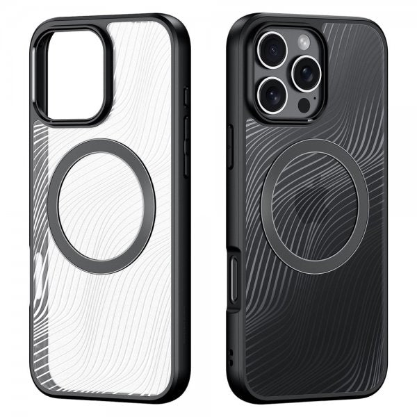 Dux Ducis iPhone 16 Pro Max Deksel Aimo Series MagSafe Svart