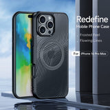 Dux Ducis iPhone 16 Pro Max Deksel Aimo Series MagSafe Svart